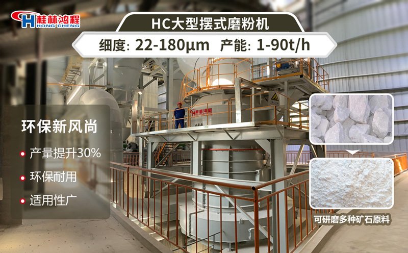 鴻程海泡石磨粉機(jī)生產(chǎn)線