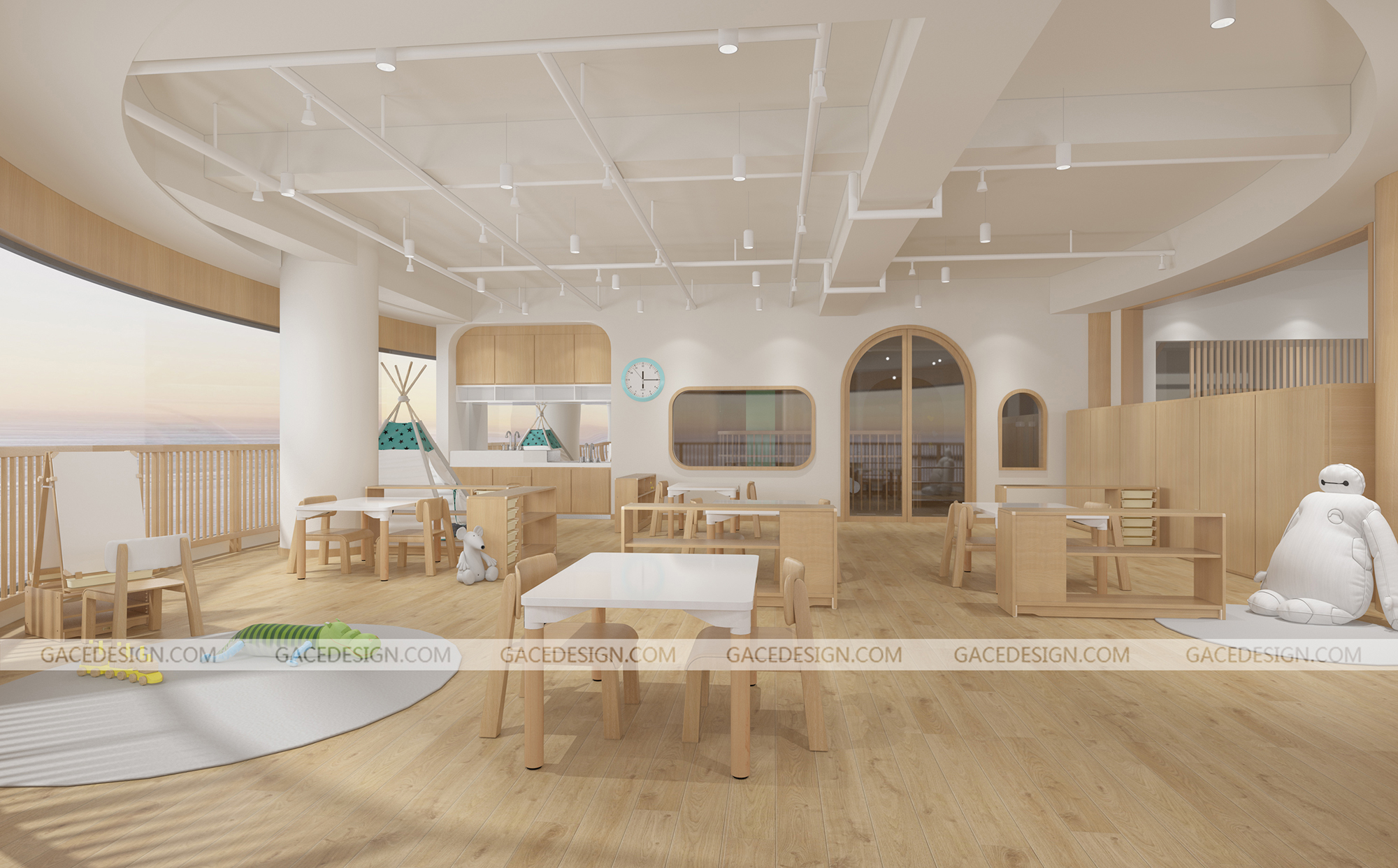 幼兒園裝修設(shè)計(jì)要滿足哪些條件？