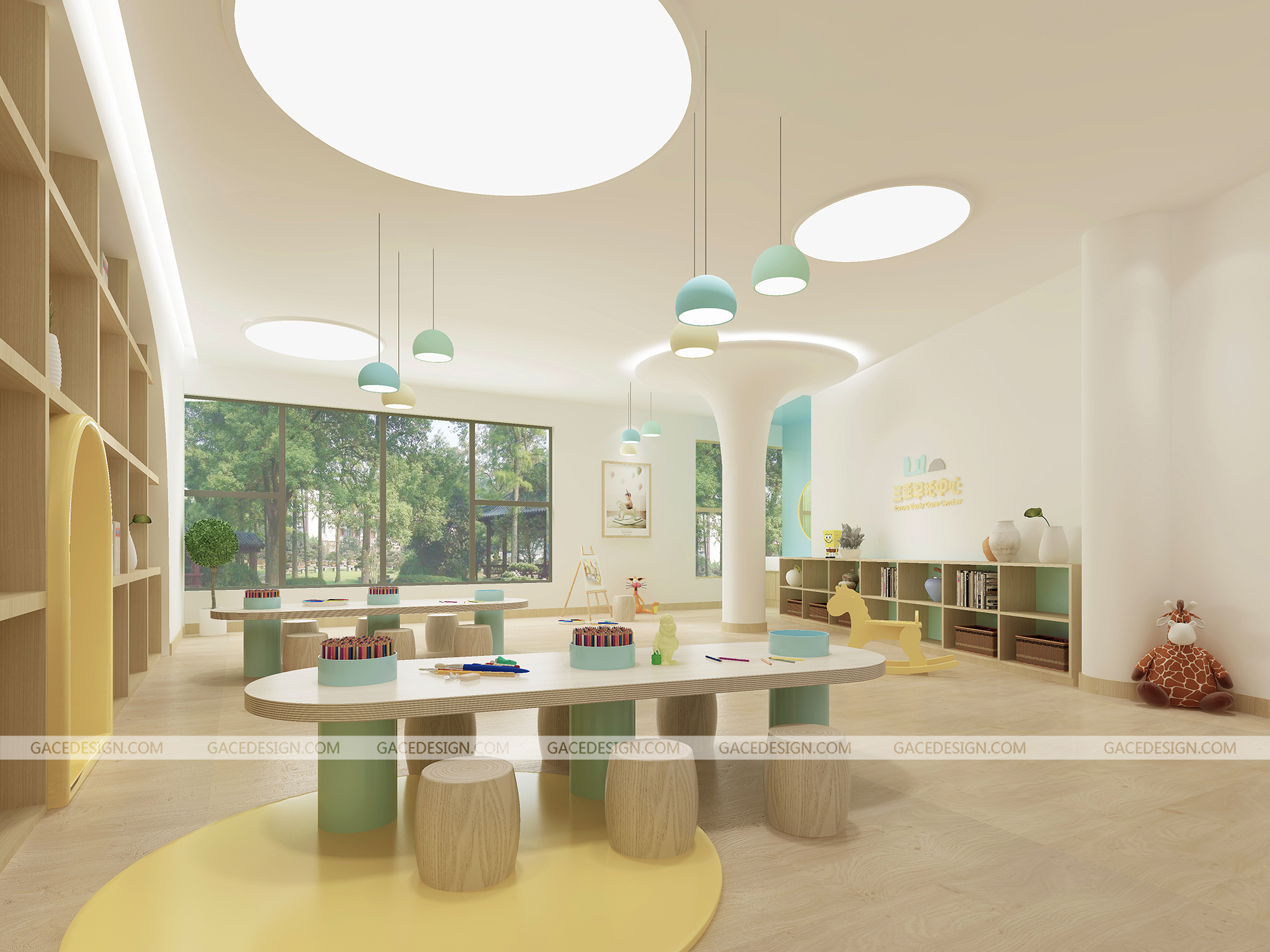 幼兒園室內(nèi)設(shè)計有哪些技巧？